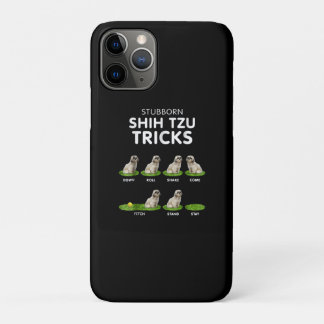 シーズー（犬）Tzu恋人 |シーズー（犬）おもしろいTzuトリックドッグの愛 iPhone 11 Proケース