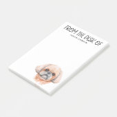 シーズー（犬）Tzu恋人 ポストイット (アングル)