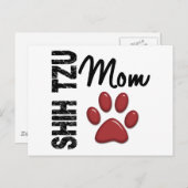 シーズー(犬)Tzu母2 ポストカード (正面/裏面)