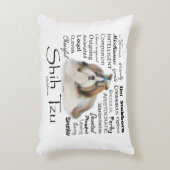 シーズー(犬)Tzu特性アクセント枕 アクセントクッション (正面(垂直))