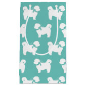 シーズー(犬)Tzu犬の子犬テディベア短い髪 スモールペーパーバッグ (正面)