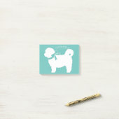 シーズー（犬）Tzu犬の子犬テディベア短い髪 ポストイット (デスク上)