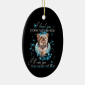 シーズー（犬）TZU犬ペット恋しく思メモリアル残り セラミックオーナメント (右)