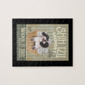 シーズー(犬)TZU犬ランドリーかわいいシーズー(犬)TZUライフパピーTzu ジグソーパズル (横)