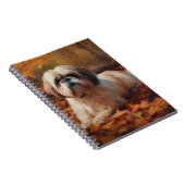 シーズー（犬）Tzu紅葉秋 インスパイア ノートブック (右側)