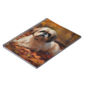 シーズー（犬）Tzu紅葉秋 インスパイア ノートブック (左側)