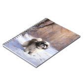 シーズー（犬）Tzu雪のクリスマス ノートブック (左側)