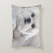 シーズー(犬) Tzu アクセントクッション (正面(垂直))