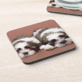 シーズー（犬） Tzu コースター (左側)