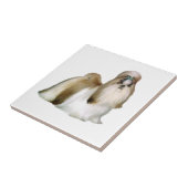 シーズー（犬）Tzu（ショースタンド） タイル (側面)