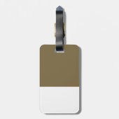 シーズー（犬） Tzu ラゲッジタグ (裏面縦)