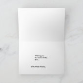 シーズー（犬）-Tzu – 永遠に揺れ動く カード (内部)