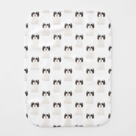 シーズー（犬）Tzu（白黒） バープクロス