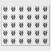 シーズー(犬)Tzu – 私の母はどこ ラッピングペーパー (フラット)