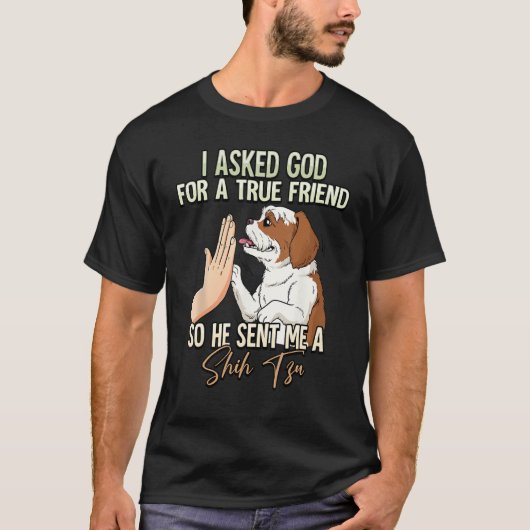 シーズー(犬)Tzu 1 Tシャツ (正面)