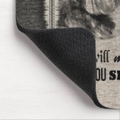 シーズー(犬)Tzu art whenすべてを失敗引用文 マウスパッド (コーナー)