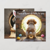 シーズー（犬）Tzu dog – ファミリー名付 シーズンカード (正面/裏面)