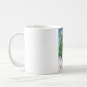 シーズー(犬)TZU DOG IN SNOW CHRISTMAS コーヒーマグカップ (左)