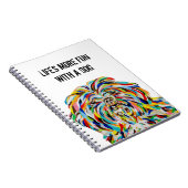 シーズー（犬）Tzu Dog Notebook 6.5インチx 8.75インチ ノートブック (右側)