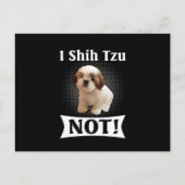 シーズー（犬）Tzu Loveカワイトおもしろいシーズー（犬）Tzu 案内ポストカード (正面)