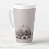シーズー（犬）Tzu Mama Mug for Dog Moms カフェラテマグ (左アングル)