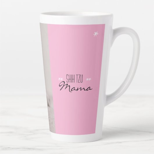 シーズー（犬）Tzu Mama Mug for Dog Moms カフェラテマグ (右)