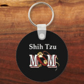 シーズー(犬)Tzu MOMギフト キーホルダー (正面)