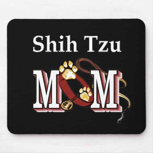 シーズー(犬)Tzu MOMギフト マウスパッド (正面)