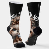 シーズー（犬）Tzu Not Socks ソックス (傾斜あり)