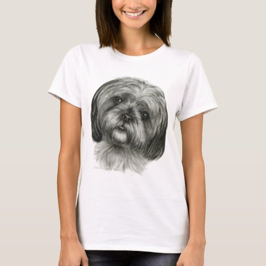 シーズー（犬） Tzu Tシャツ (正面)
