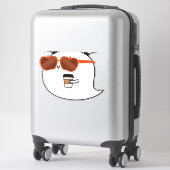 シーズ不気味ンキュート幽霊クラシックTシャツ シール (スーツケース)