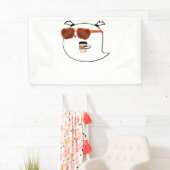 シーズ不気味ンキュート幽霊クラシックTシャツ 横断幕 (インサイチュ)