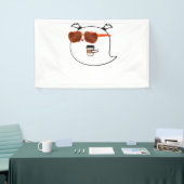 シーズ不気味ンキュート幽霊クラシックTシャツ 横断幕 (トレードショー)