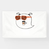 シーズ不気味ンキュート幽霊クラシックTシャツ 横断幕 (横)