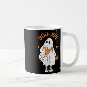 シーズ不気味ンキュート幽霊ハロウィーンブージーブーブージェ コーヒーマグカップ