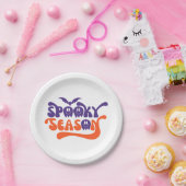 シーズ不気味ンハローウィンパーティ ペーパープレート (パーティー)