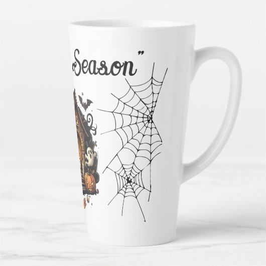 シーズ不気味ンハ幽霊のよく出るロウィーンラテマグ カフェラテマグ (右)