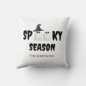 シーズ不気味ンピローモダン – ハロウィンデコール クッション (裏面)