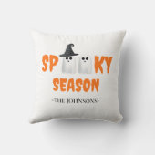 シーズ不気味ンピローモダン – ハロウィンデコール クッション (裏面)