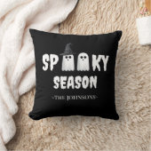 シーズ不気味ンピローモダン – ハロウィンデコール クッション (ブランケット)
