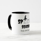 シーズ不気味ンマグ – 幽霊ハロウィーンコーヒーカップ マグカップ (正面左)