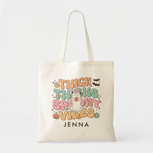 シーズ不気味ンレトログルーヴィ トートバッグ (正面)