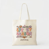 シーズ不気味ンレトログルーヴィ トートバッグ (正面)