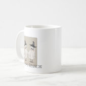 シーズ不気味ンヴィンテージ幽霊マグカップ コーヒーマグカップ (正面左)