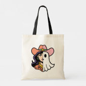 シーズ不気味ン女性のカーボーイとグクールール女性のカーボーイトート トートバッグ (裏面)