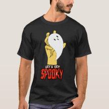 シーズ不気味ン幽霊ハンドハロウィンTシャツ