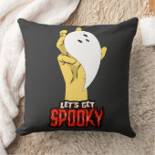 シーズ不気味ン幽霊ハンドハロウィーン枕 クッション (ブランケット)