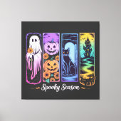 シーズ不気味ン4パネル キャンバスプリント (正面)