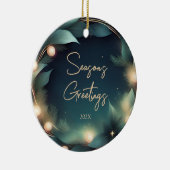 シーズ企業のンの挨拶 セラミックオーナメント (右)