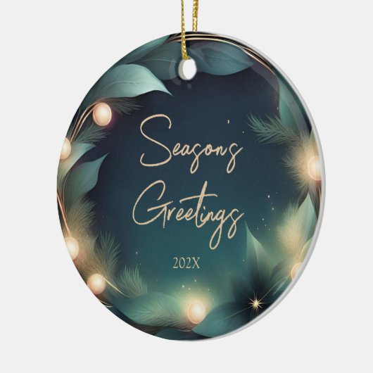 シーズ企業のンの挨拶 セラミックオーナメント (左)